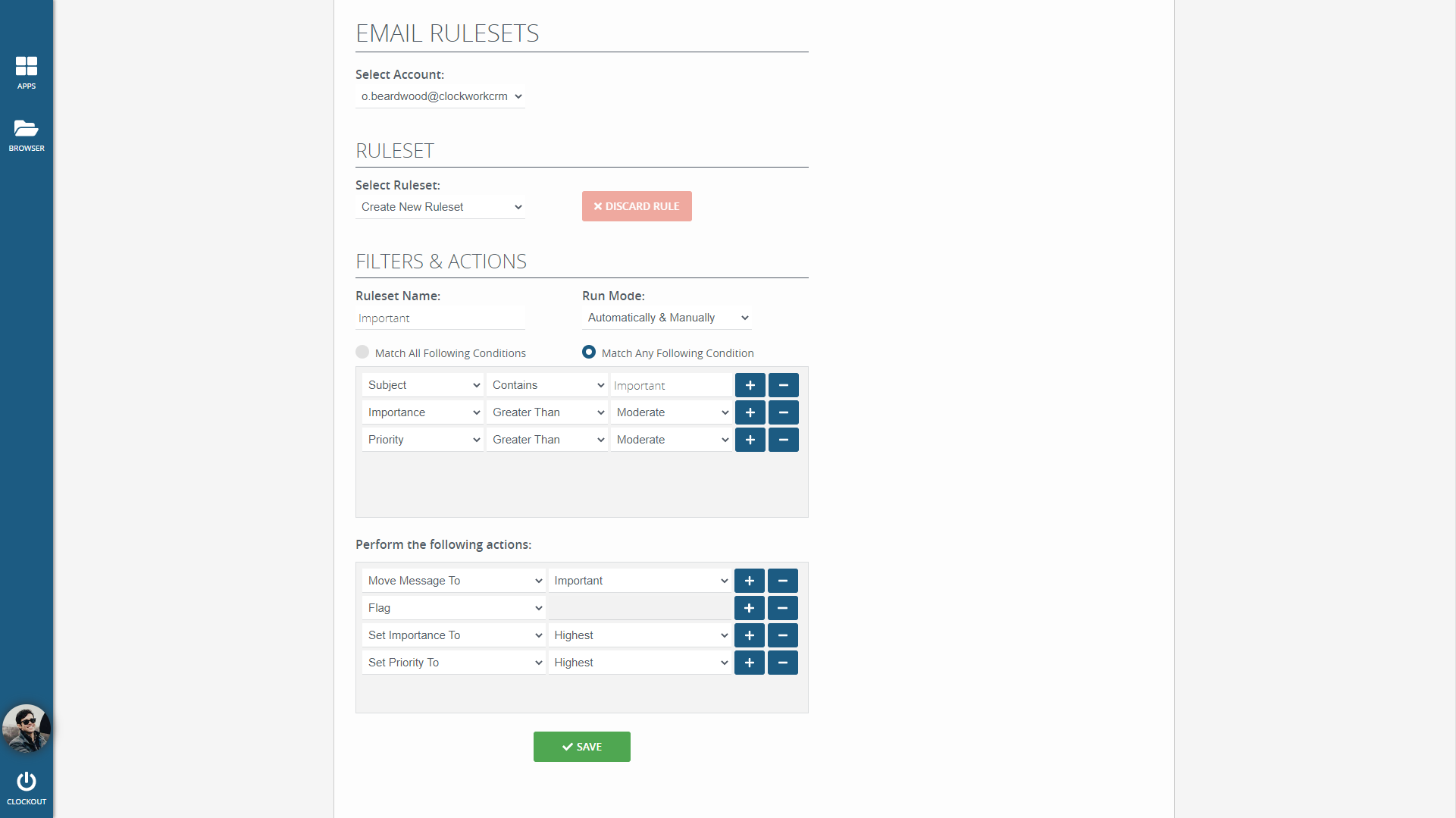 Email rulesets image