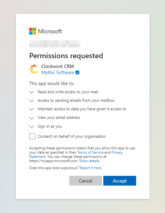 Another screenshot showing the Microsoft OAuth flow requesting permissions.